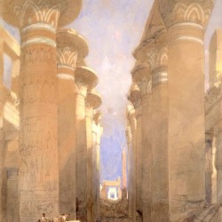 1838 The Great Hall at Karnak